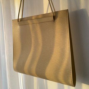 Vintage Louis Vuitton Yellow Epi Leather Bag